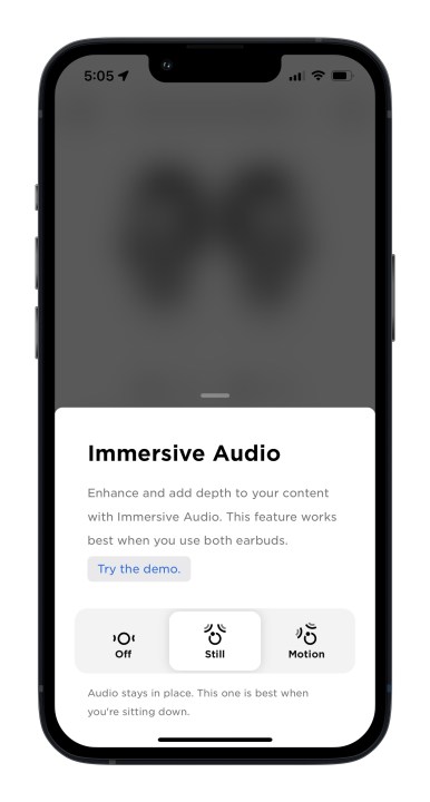 Applicazione Bose Music per iOS.
