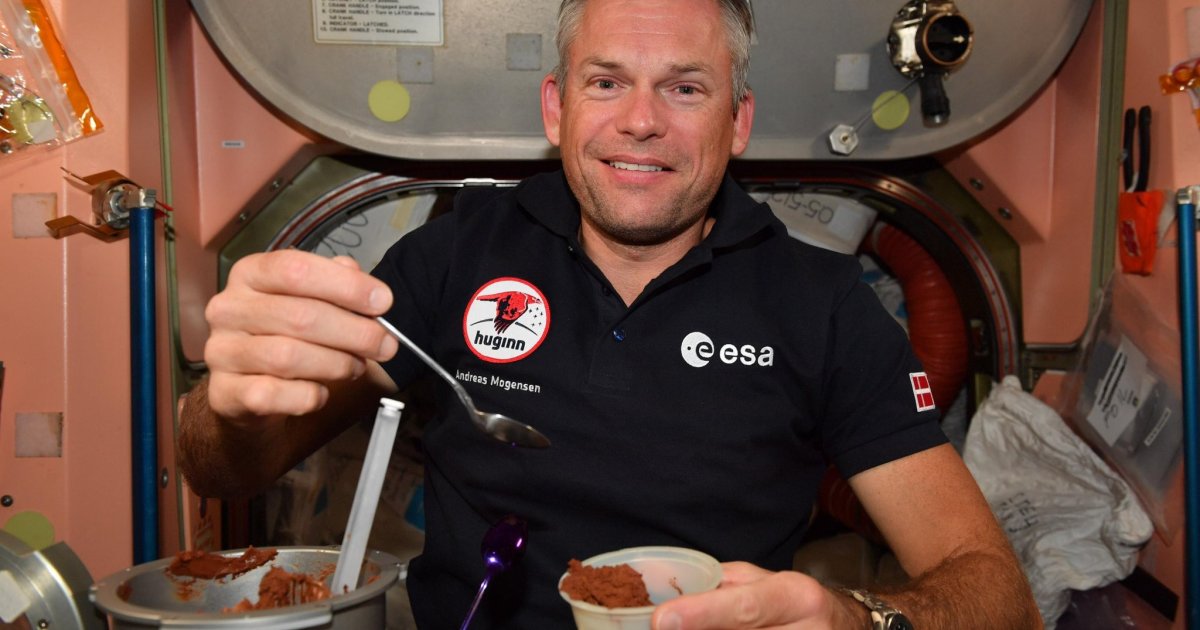 Chocolate mousse in space is more important than you think