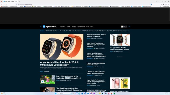 Firefox Version 117 screenshot.