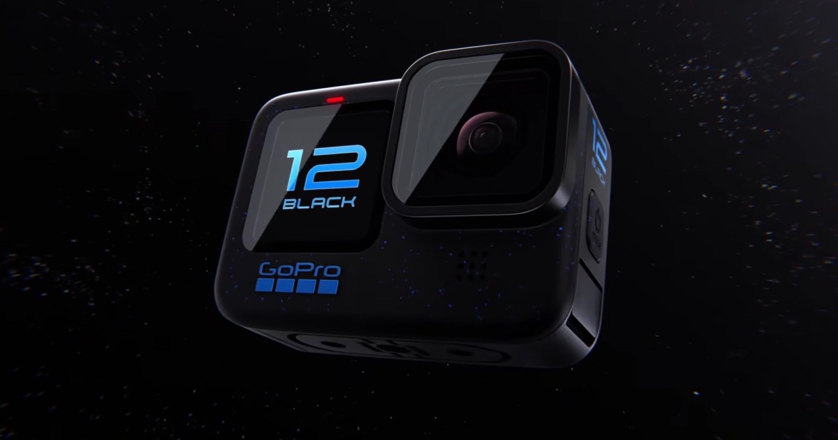 GoPro a dévoilé sa dernière caméra d’action, la Hero12 Black