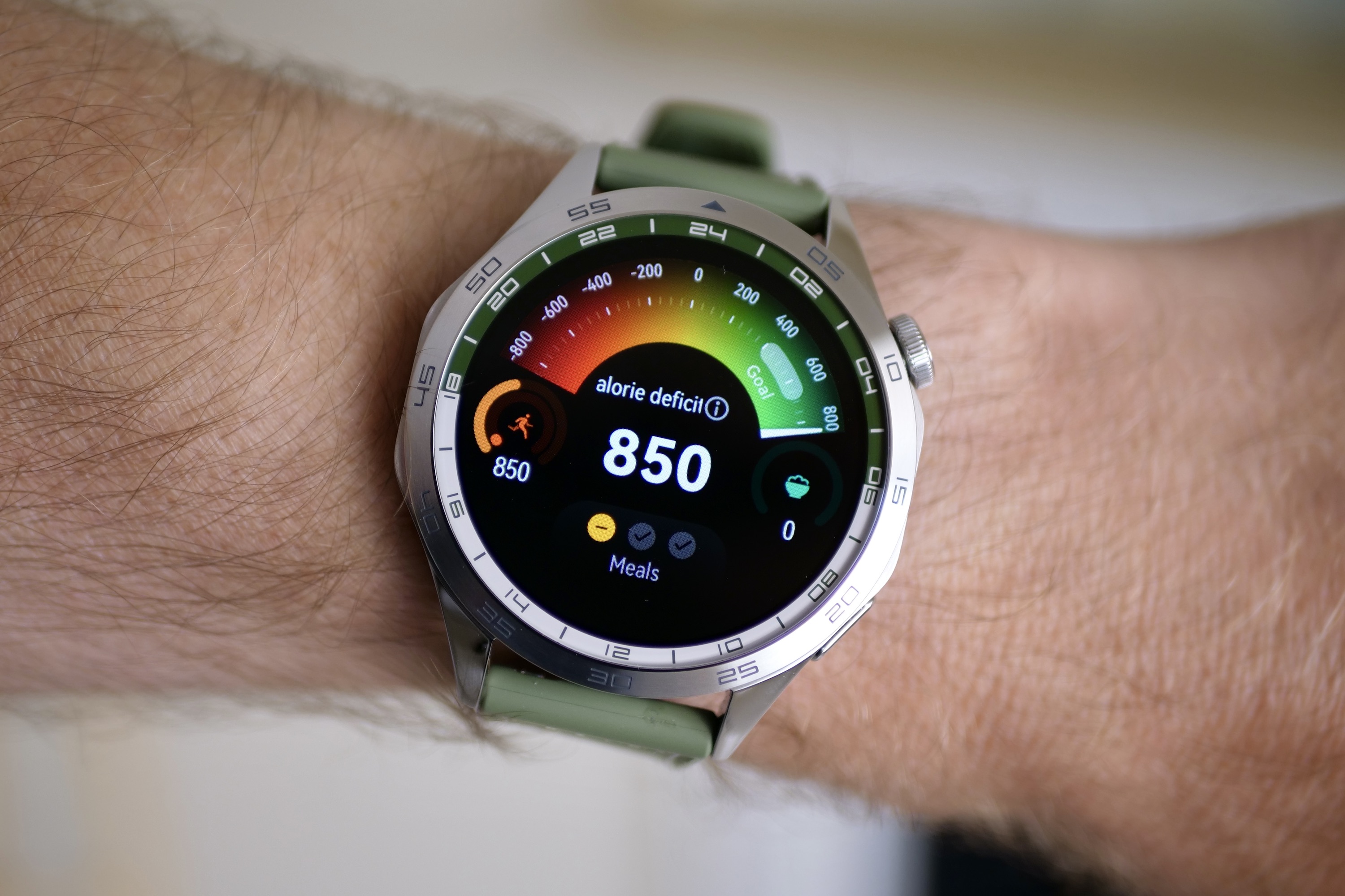 The Calorie app on the Huawei Watch GT 4.