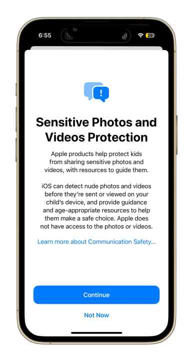 Commandes de photos sensibles dans iOS 17.