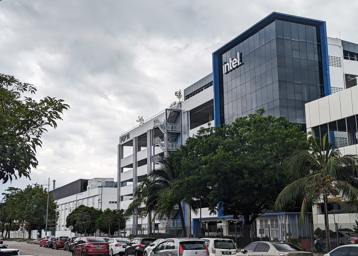 An Intel building at the Penang facility in Malaysia.