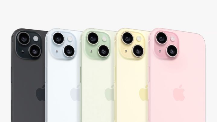 Couleurs iPhone 15.