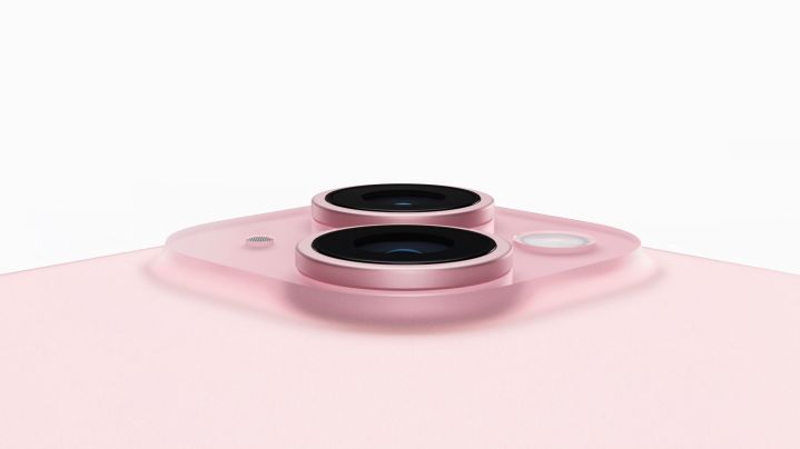 iPhone 15 en rose