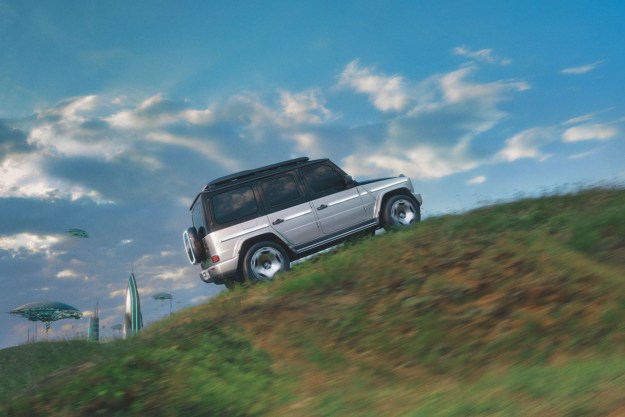 Concept image of the larger electric G-Wagon