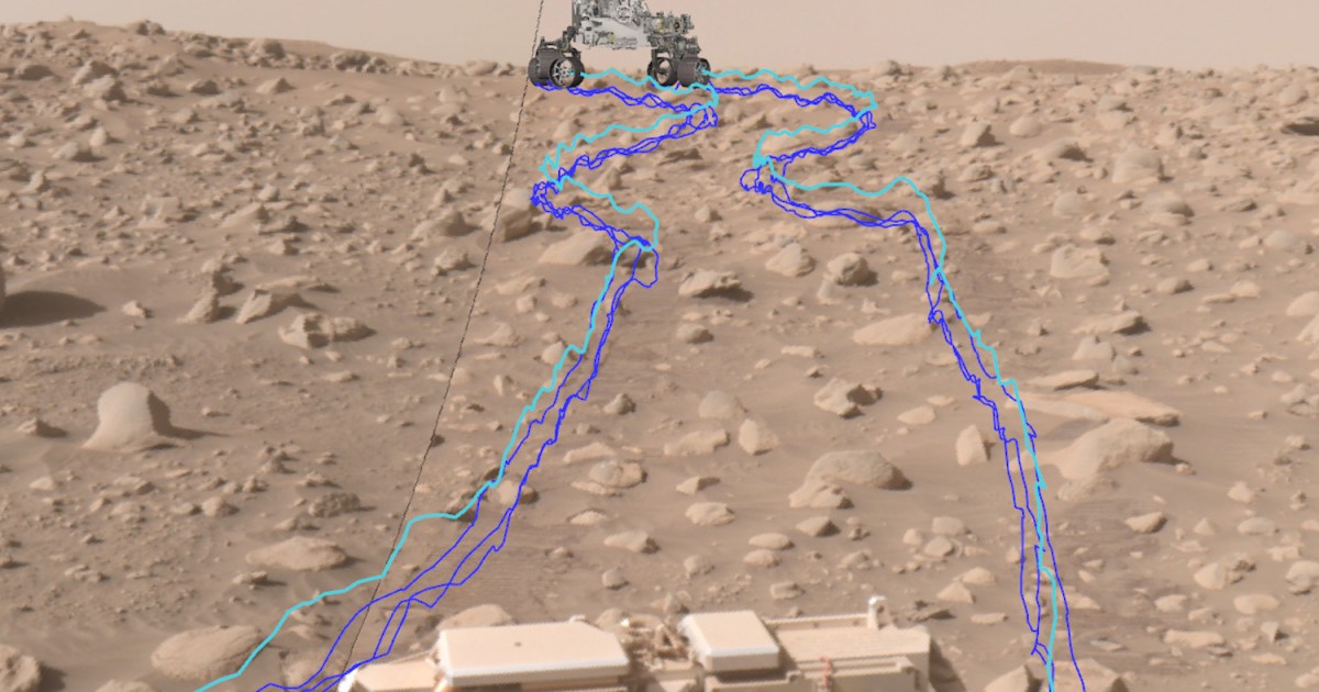 NASA’s Mars rover uses autopilot to navigate toughest route