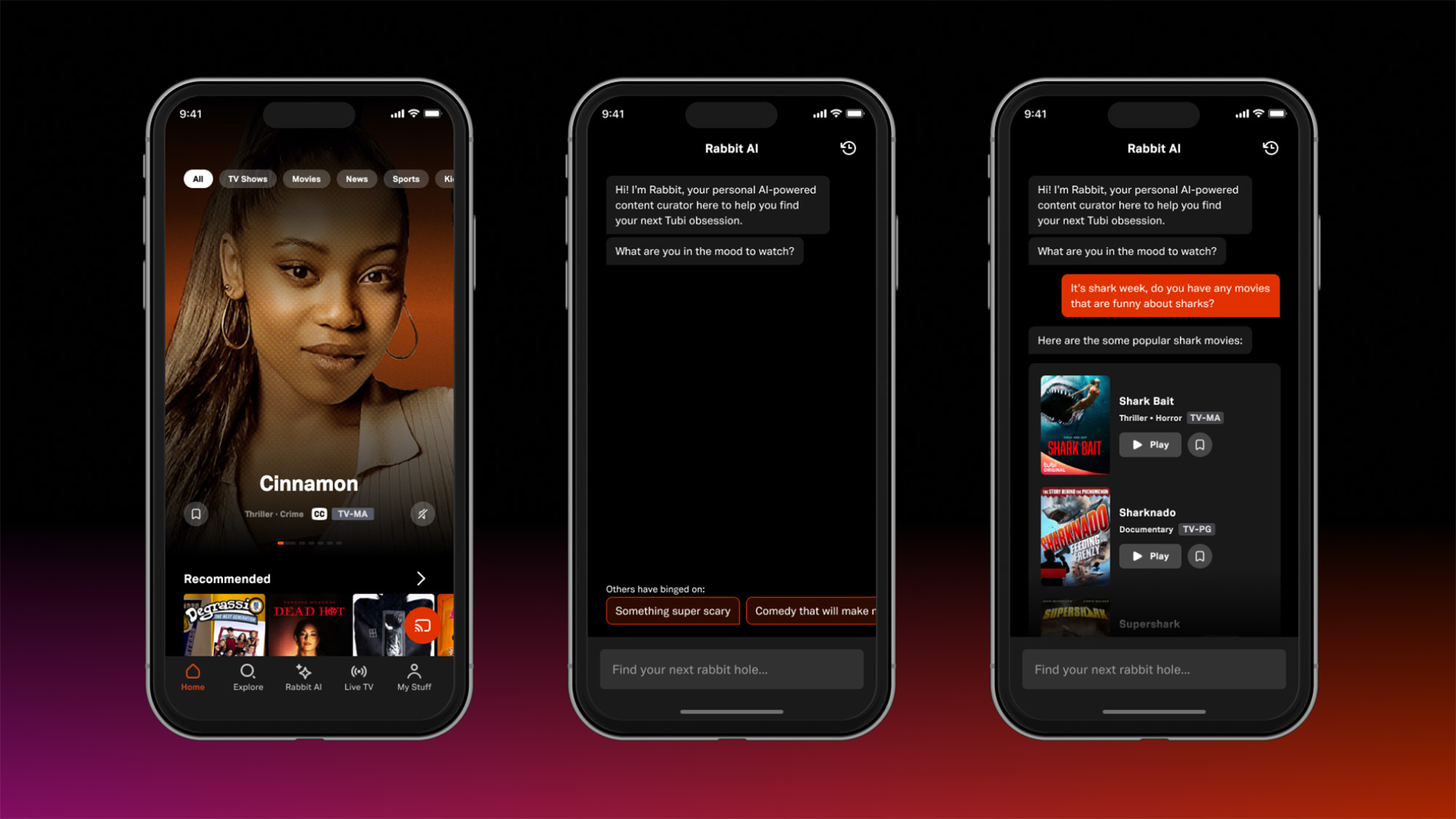 Tubi supercharges its search with ChatGPT-4 and Rabbit AI - Vimarsana News