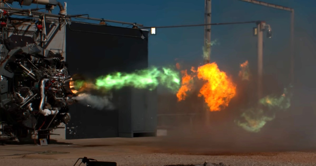 Watch this incredible slow-motion footage of a rocket test