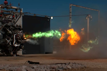 Watch this incredible slow-motion footage of a rocket engine test thumbnail