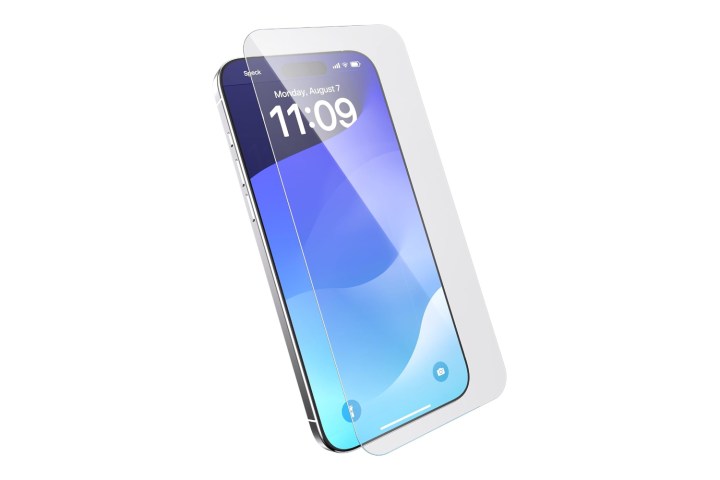 The Speck ShieldView screen protector on a blank background.