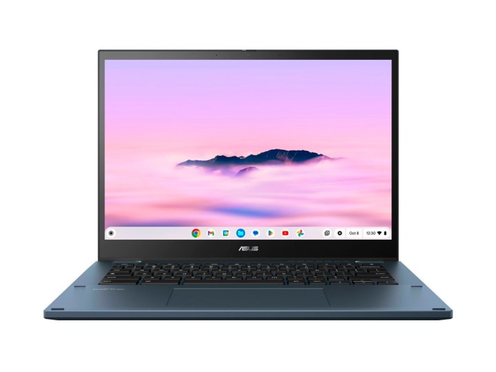 The Asus 14-inch 2-in-1 Chromebook against a white background.