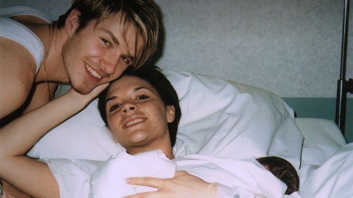 David y Victoria Beckham en una foto de Beckham.