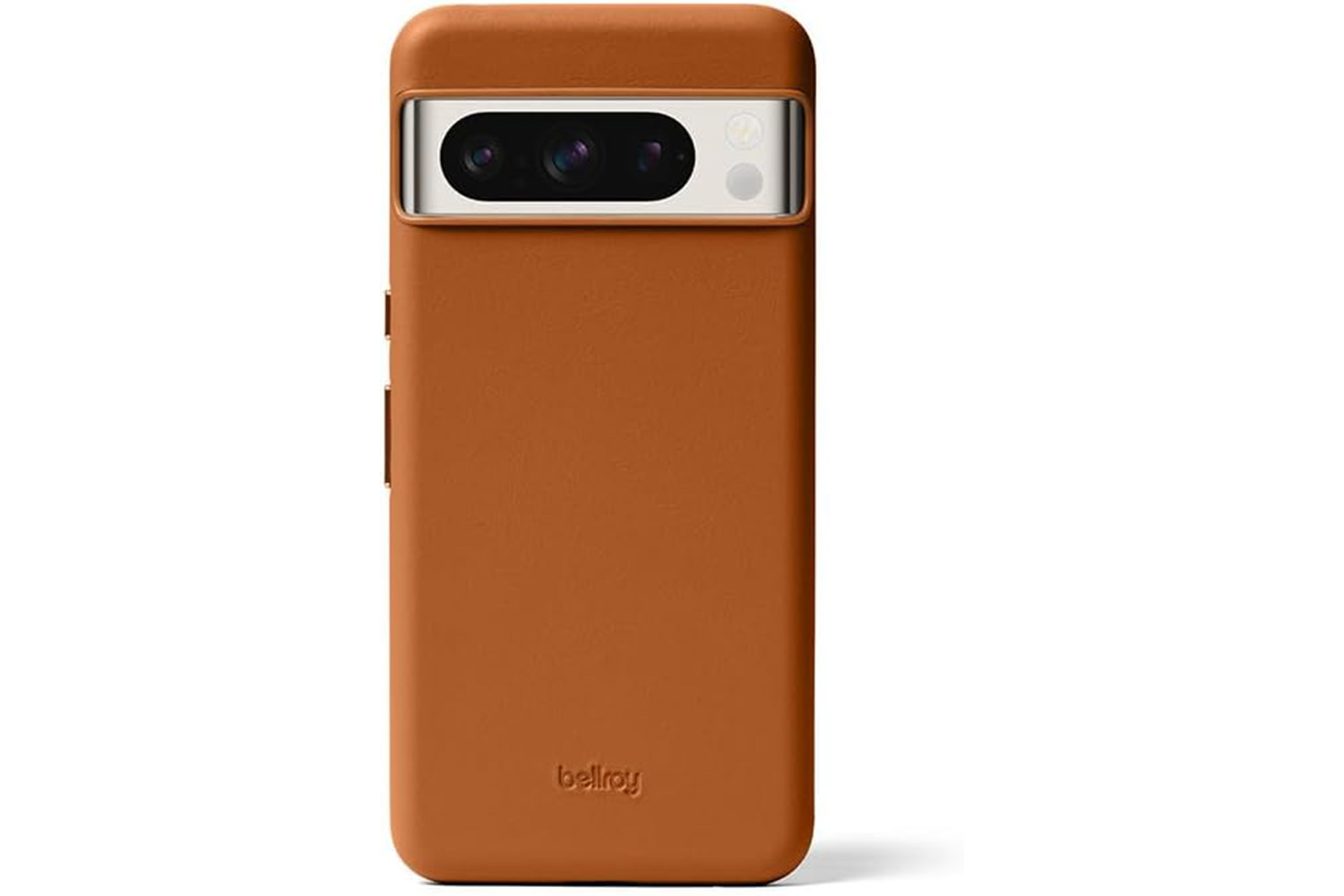 Bellroy Leather Case for Pixel 8 Pro in Terracotta.