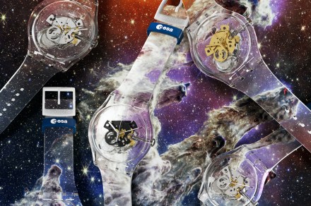 Swatch lets you put a stunning Webb space image on a watch face