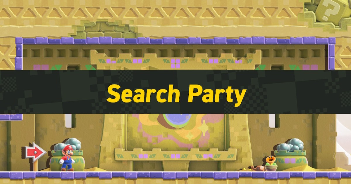 Search Party Mario Wonder Guide: Super Mario Bros Puzzle Park Tips