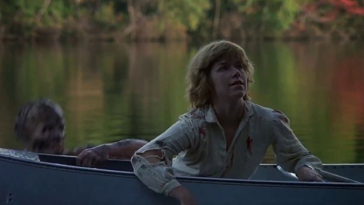 Adrienne King in Friday the 13th.