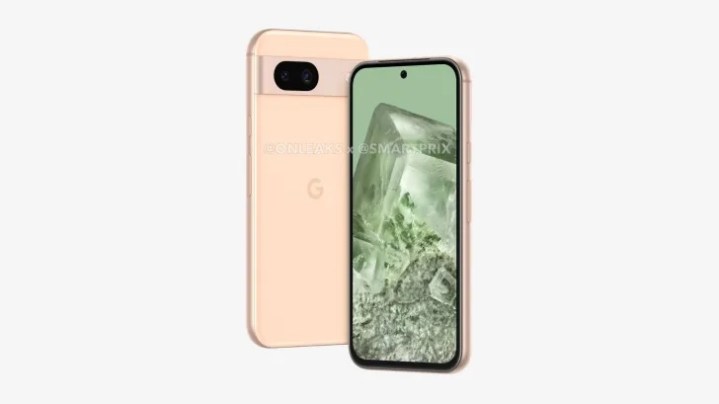 Possible renders showing the Google Pixel 8a.