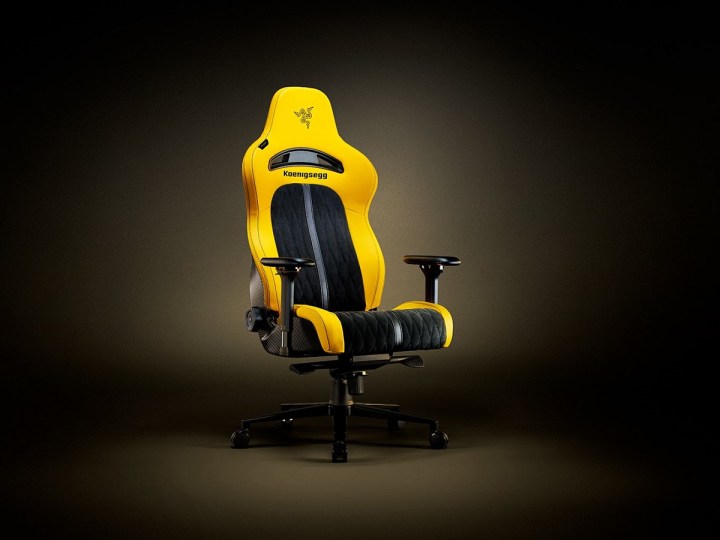 The Razer Enki Pro gaming chair - Koenigsegg Edition.