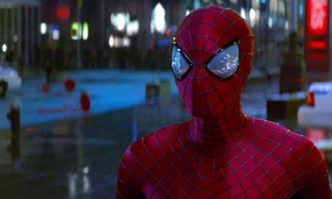 Andrew Garfield in "The Amazing Spider-Man 2."
