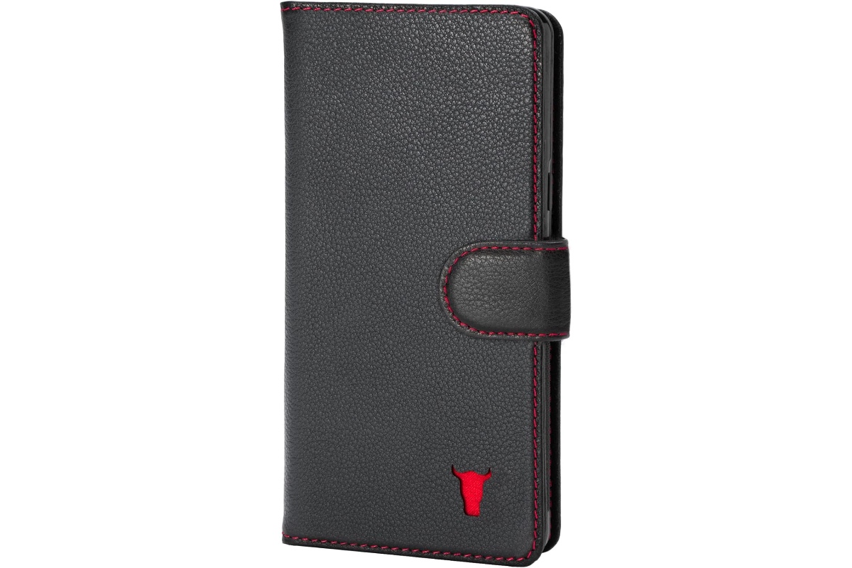 Torro Leather Credit Card Holder (for Cash and Cards) - Black