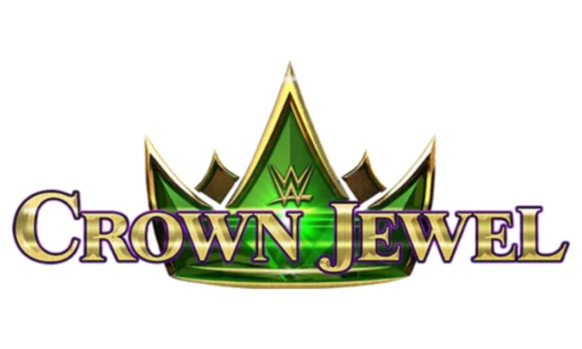 Logo of WWE Crown Jewel.
