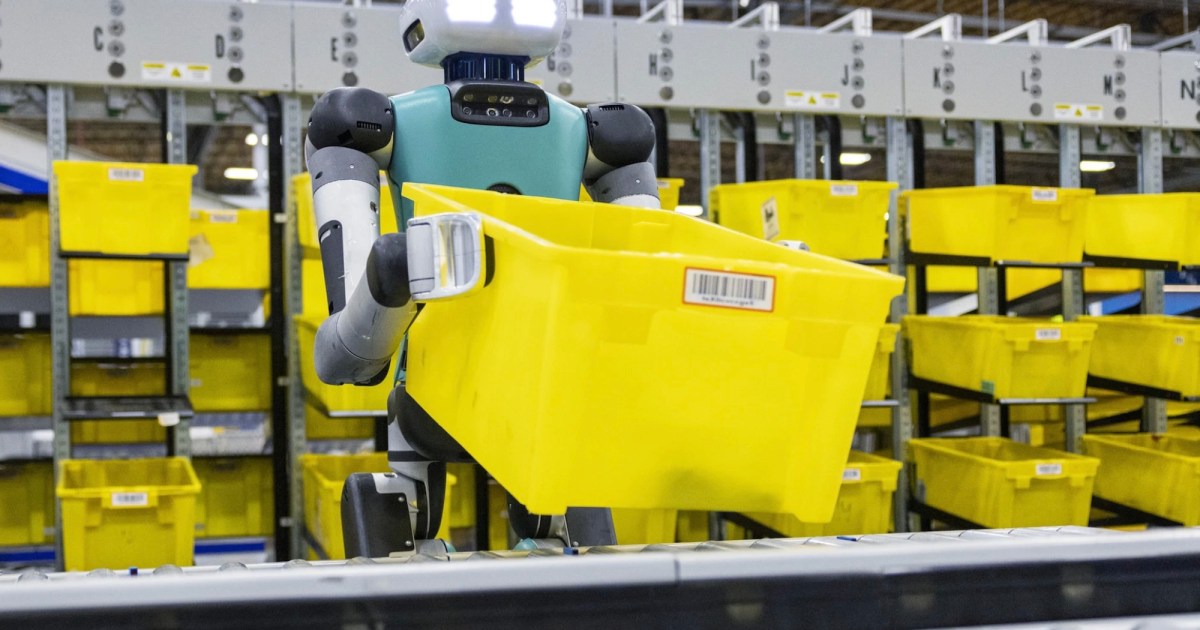 Amazon starts testing humanoid robot for warehouse work