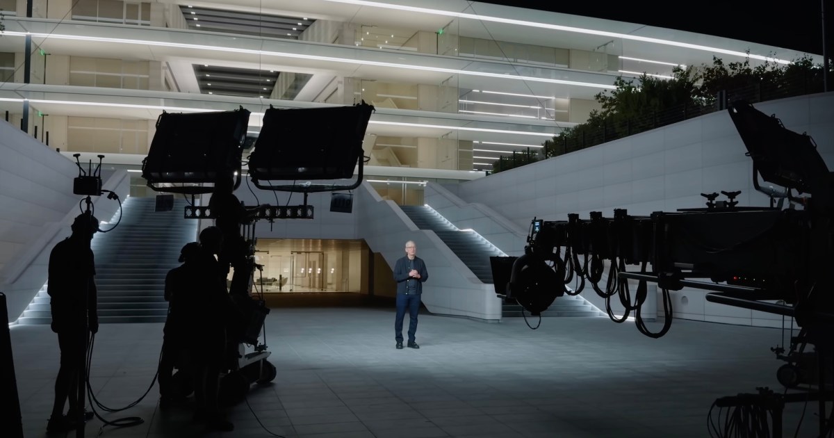 اپل از این برنامه رایگان آیفون برای فیلمبرداری رویداد Scary Fast روز دوشنبه استفاده کرد