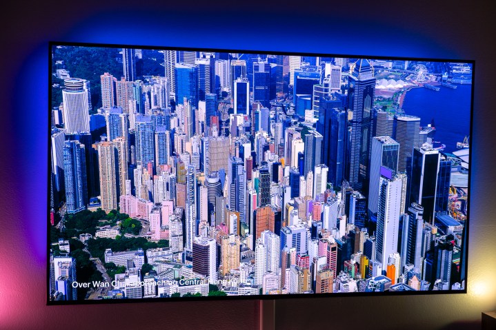 Hong Kong as seen in an Apple TV 4K screensaver.