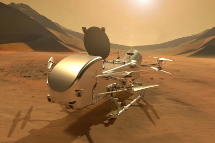 NASA tests 8-rotor Dragonfly drone destined for Titan thumbnail
