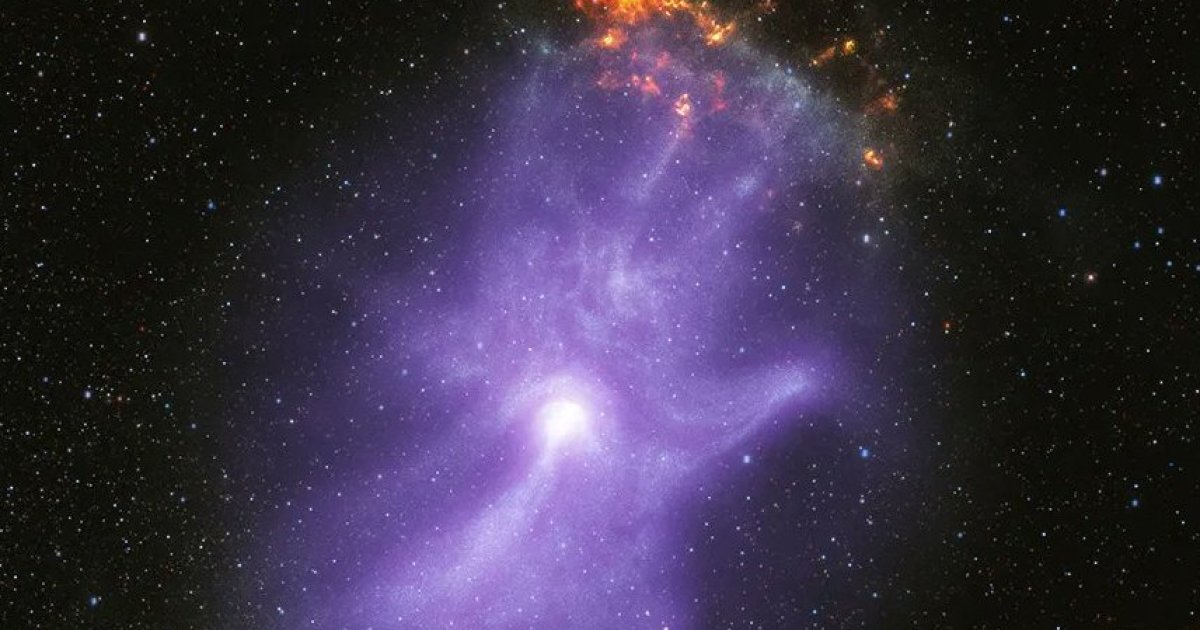 NASA releases ‘ghostly cosmic hand’ picture for Halloween
