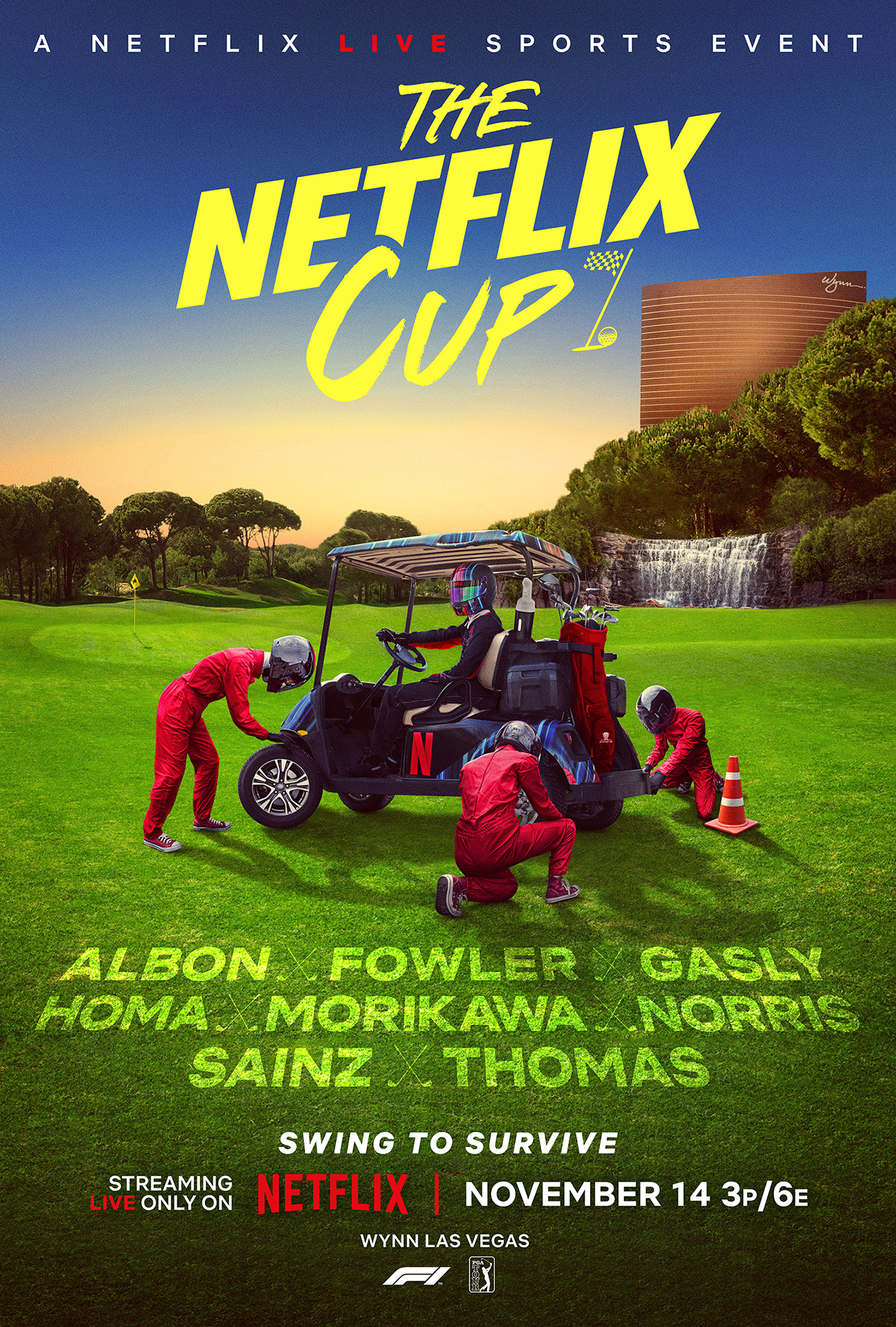 Promo poster for The Netflix Cup.