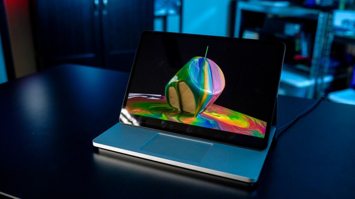 Una demo HDR in esecuzione su Surface Laptop Studio 2.