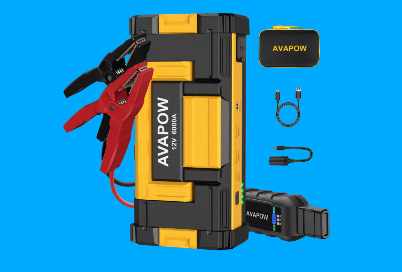 This popular car jump starter is 86% off for Black Friday