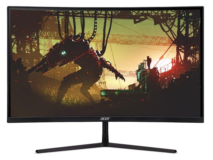 The Acer EI322QUR curved gaming monitor.