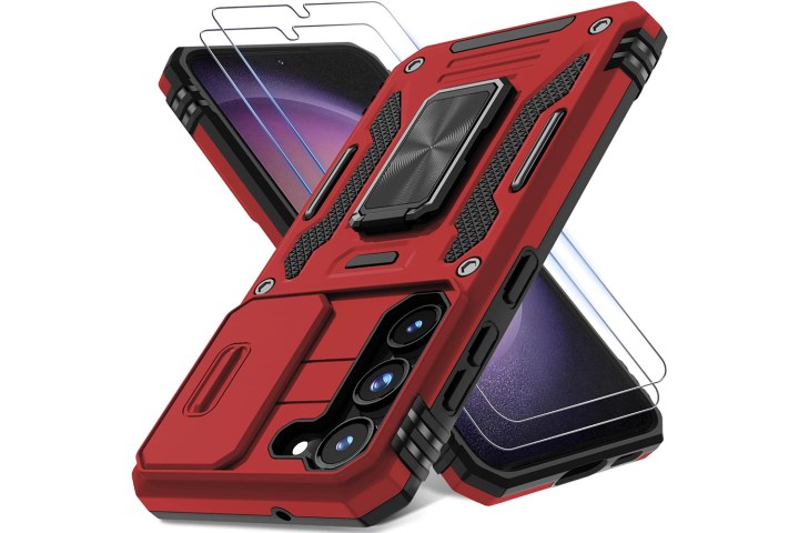 Deerlawn case for Samsung Galaxy S23 in red