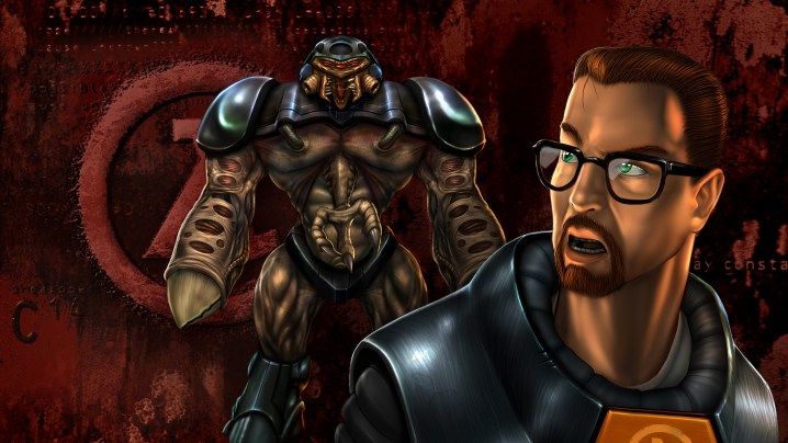 Artwork for the original Half-Life's 25th anniversary.