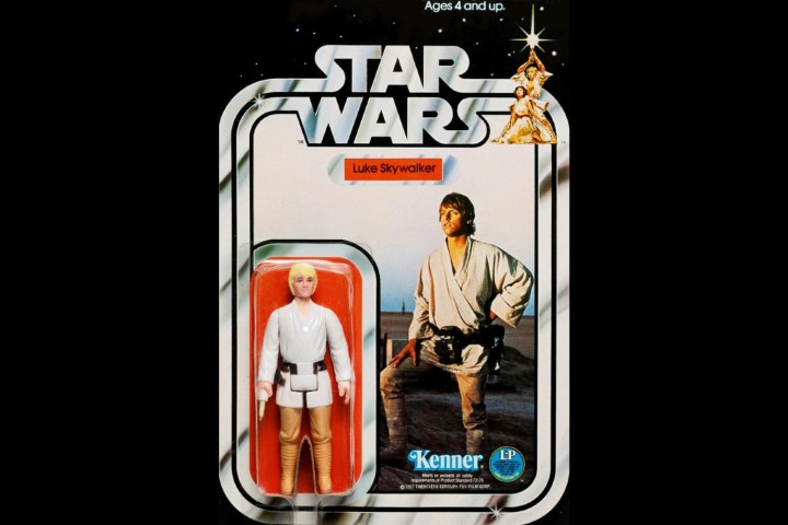 La figura de acción original de Kenner Luke Skywalker.