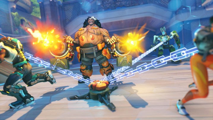 Mauga uses his ultimate in Overwatch 2.