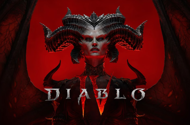 A promotional affiche for Diablo 4.