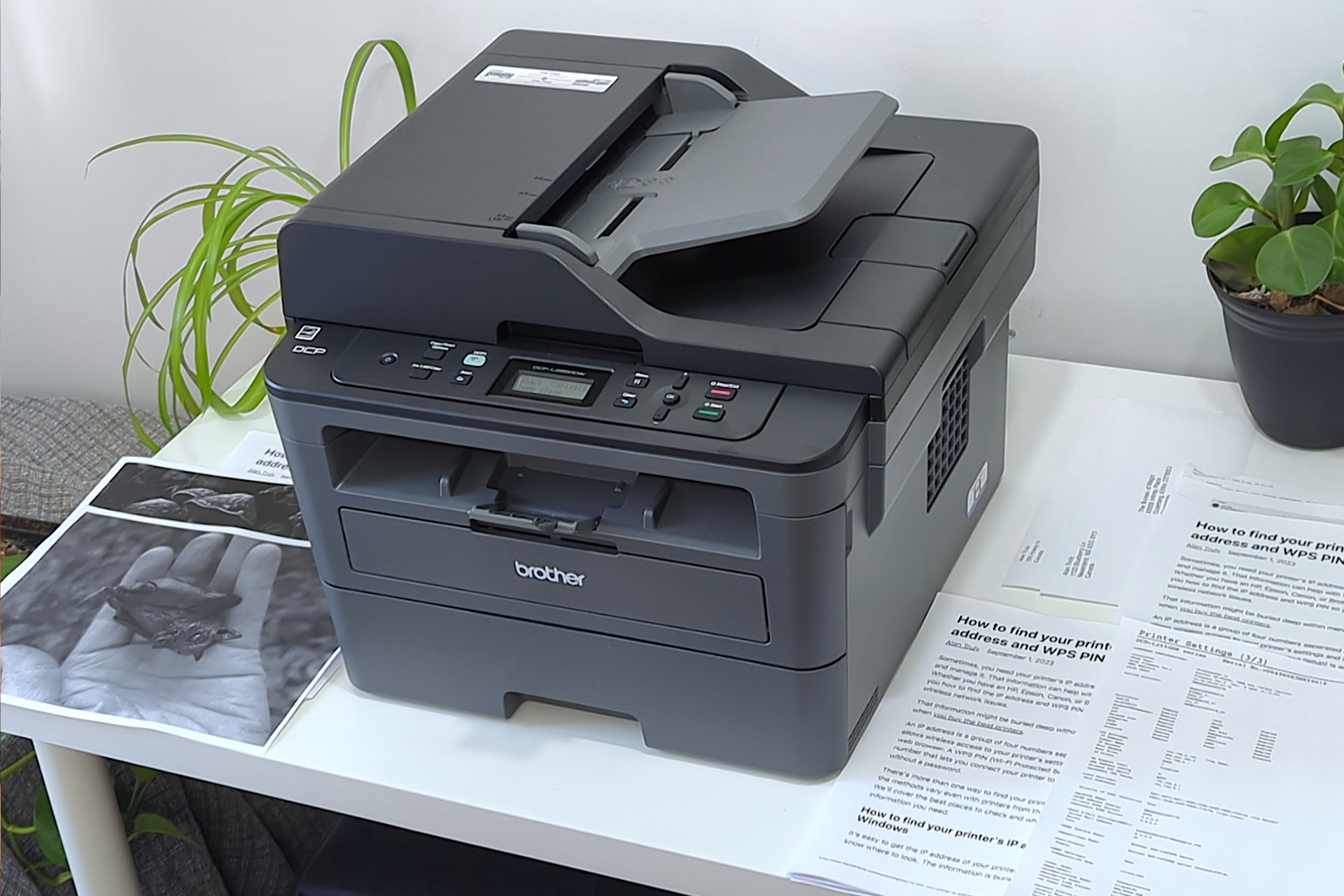 The Brother DCPL2550DW is a fast and reliable monochrome laser.