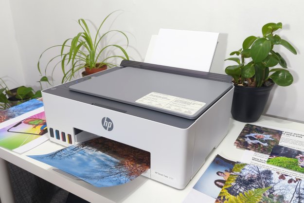 The HP Smart Tank 5101 isn't fast, but prints are inexpensive.