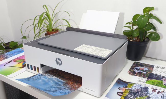 The HP Smart Tank 5101 isn't fast, but prints are inexpensive.