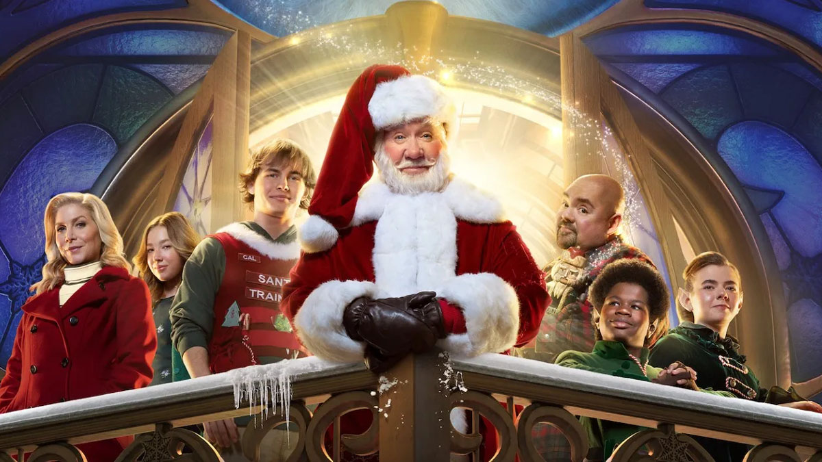 El elenco de la temporada 2 de "The Santa Clauses".