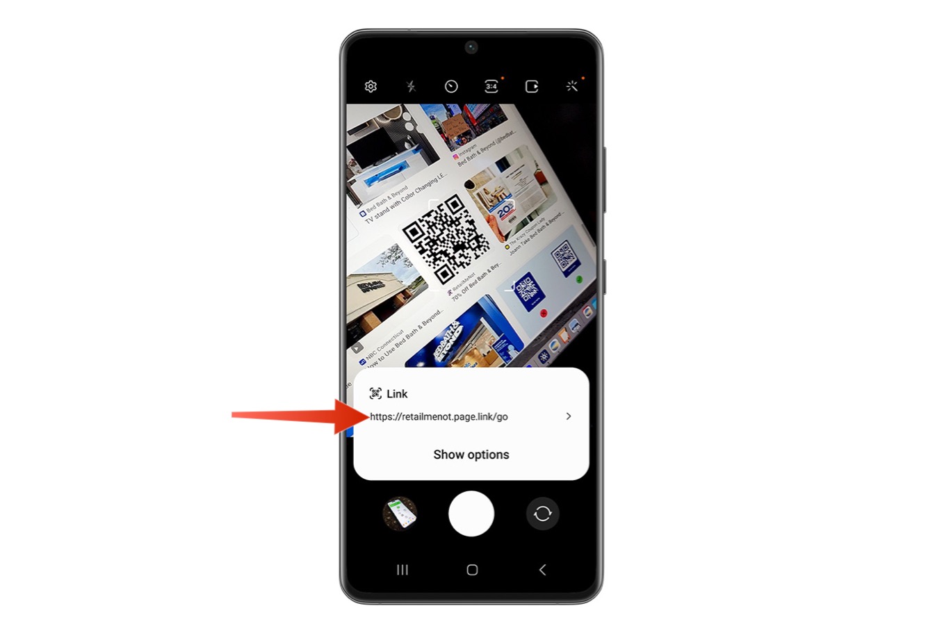 How to scan a QR code with your iPhone or Android phone without an app