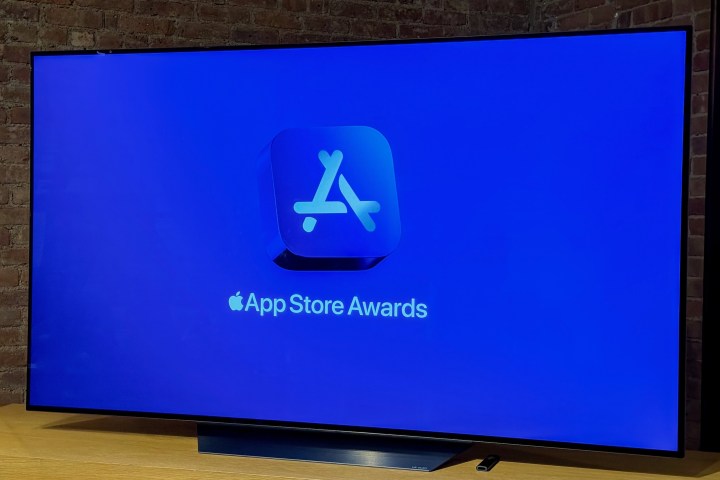 شعار جوائز متجر تطبيقات Apple لعام 2023.
