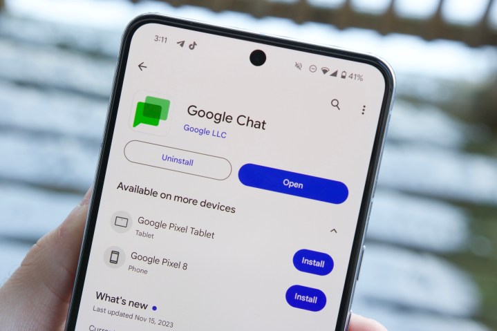 Google Chat app on the Play Store.
