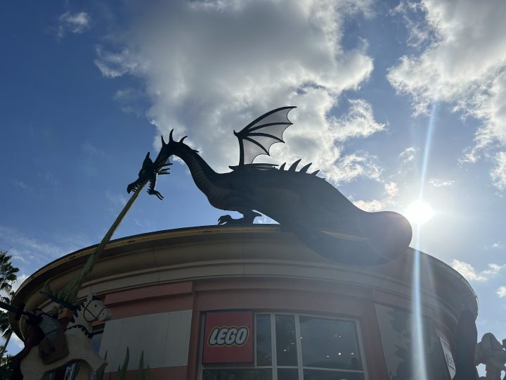 Lego Maleficent Dragon taken with iPhone 14.