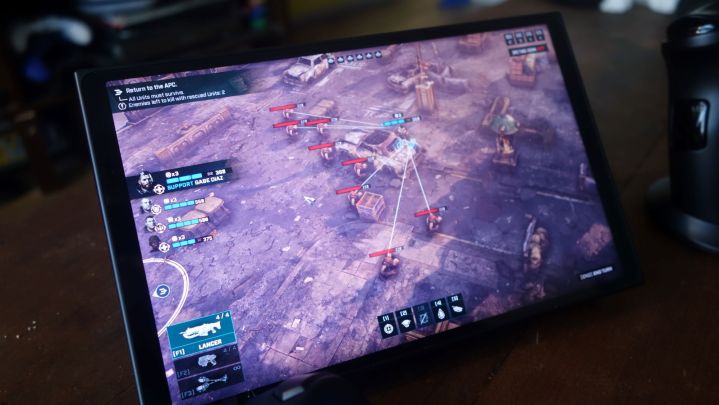 Gears Tactics appears on a Legion Go screen.