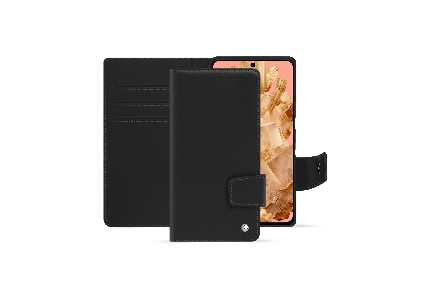 The Noreve wallet case on a blank background.